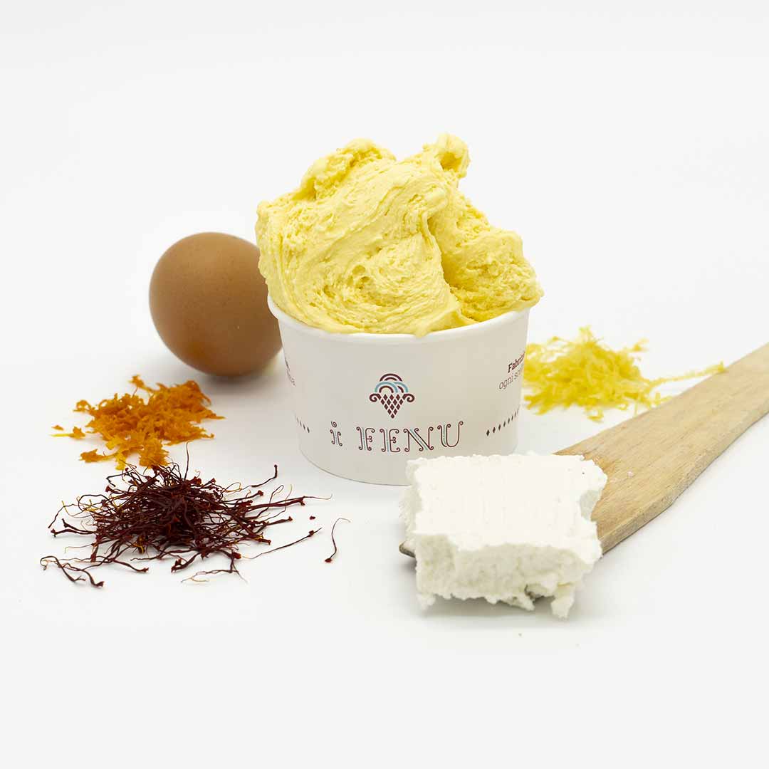 Gelato alla pardula I Fenu Gelato alla pardula I Fenu