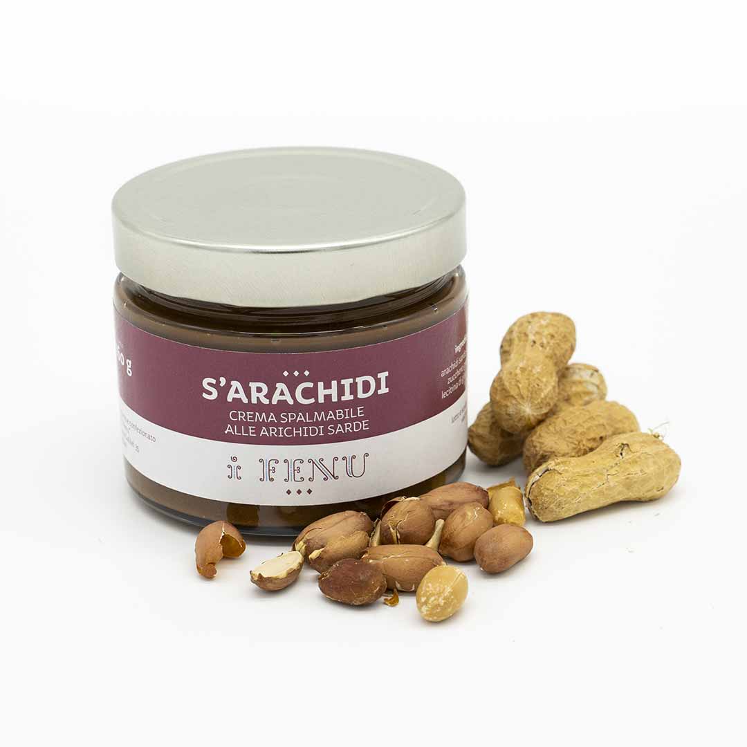 Crema spalmabile di arachidi sarde I Fenu
